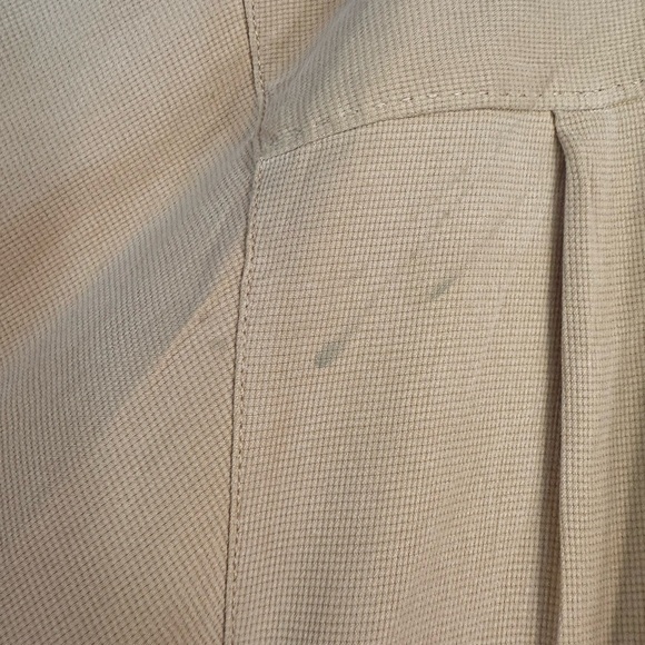 Tommy Bahama Yellow Silk Shirt, Size XL (Flaws-See Photos) - Picture 6 of 8